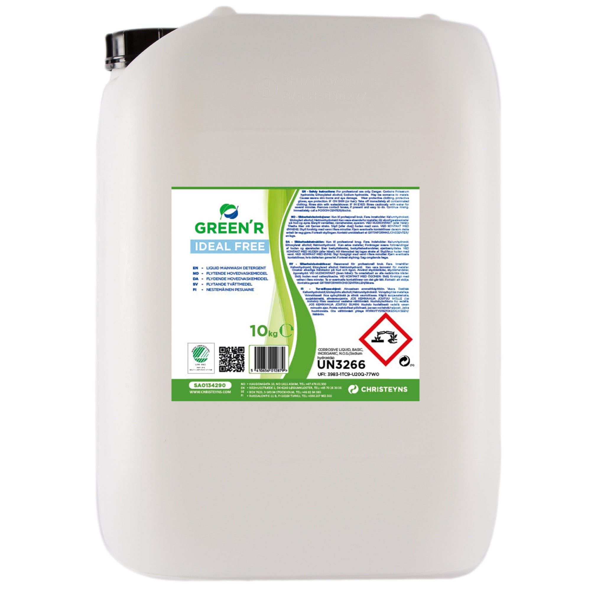 Tøyvask Green'R Ideal Free 10kg