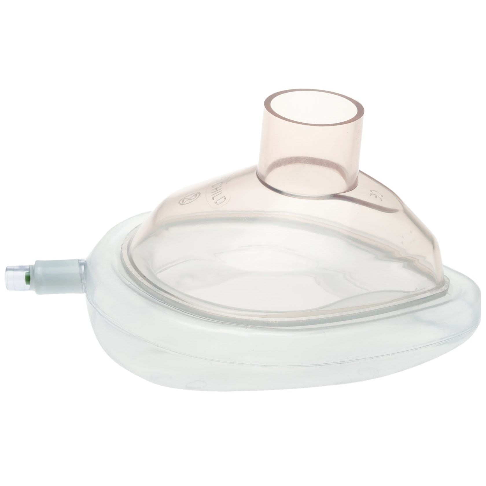 Maske til ventilasjonsbag barn str 2