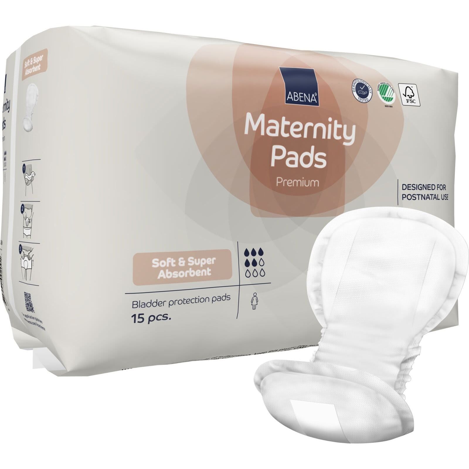Bleie Føde Abena Maternity Premium 20x42