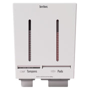 Dispenser resirk for tamponger/bind hvit