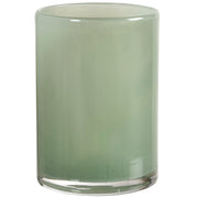 Lysholder i glass Grønn