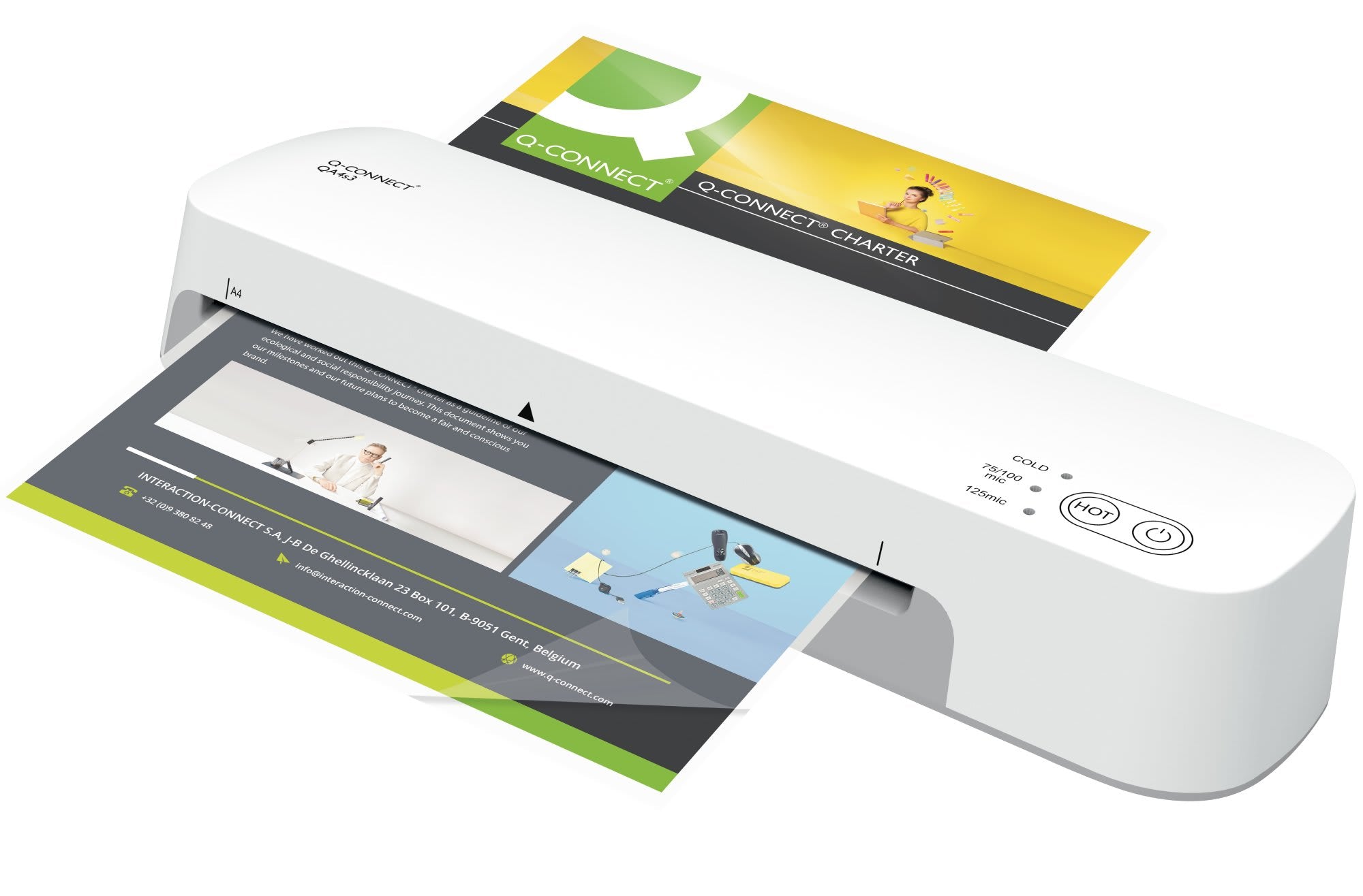 Lamineringsmaskin Q-Connect A4