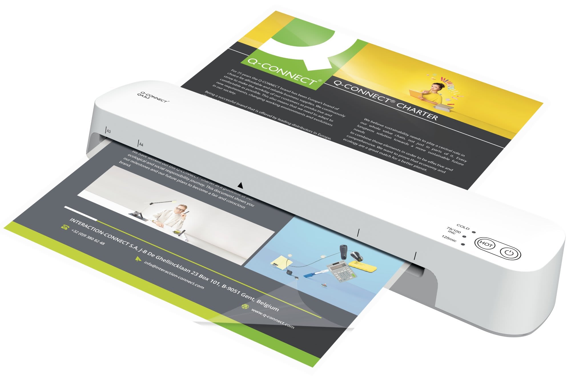 Lamineringsmaskin Q-Connect A3