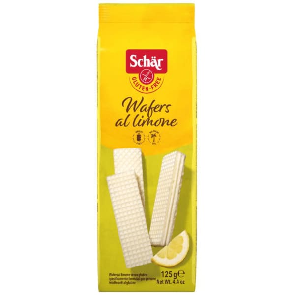 Vaffelkjeks Sitronfyll GlutenFri 125g