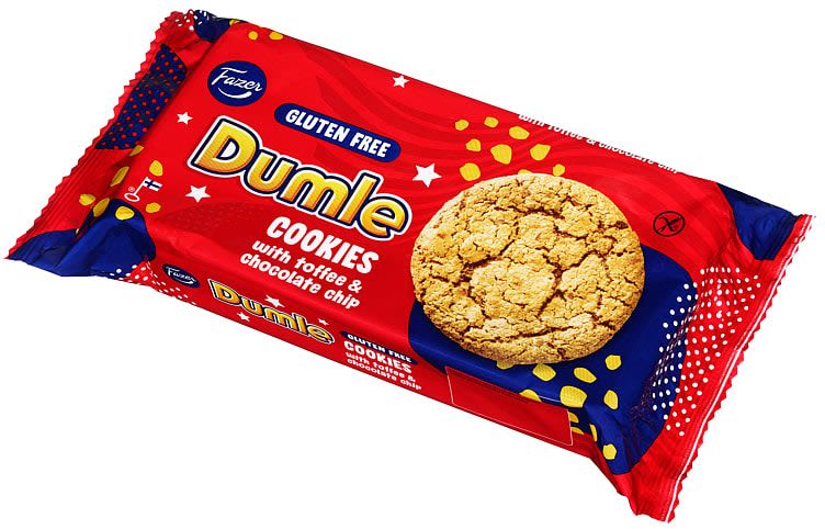 Dumle Cookies Glutenfri 140g Fazer