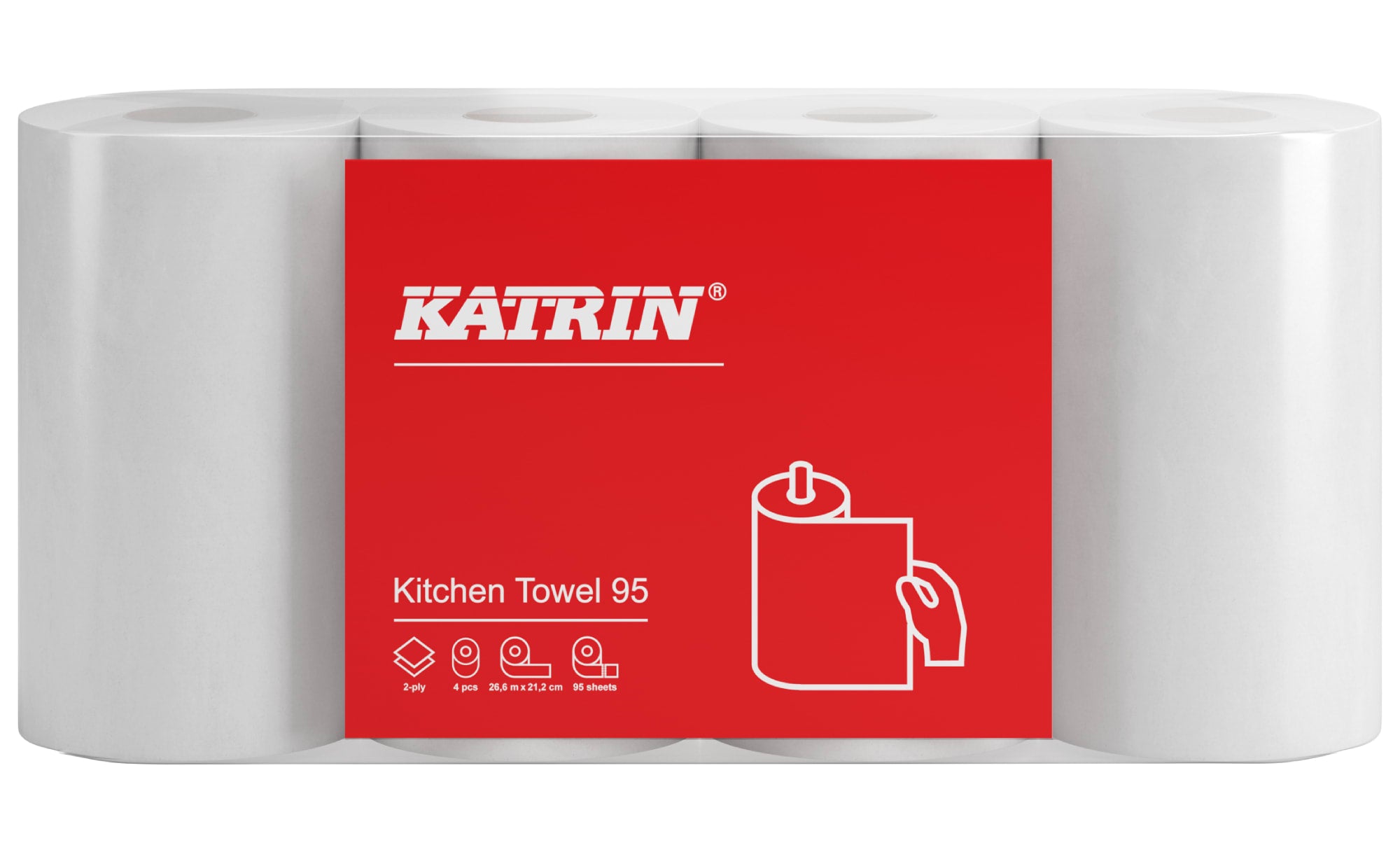 Kjøkkenrull Katrin 95 26,6m 2l