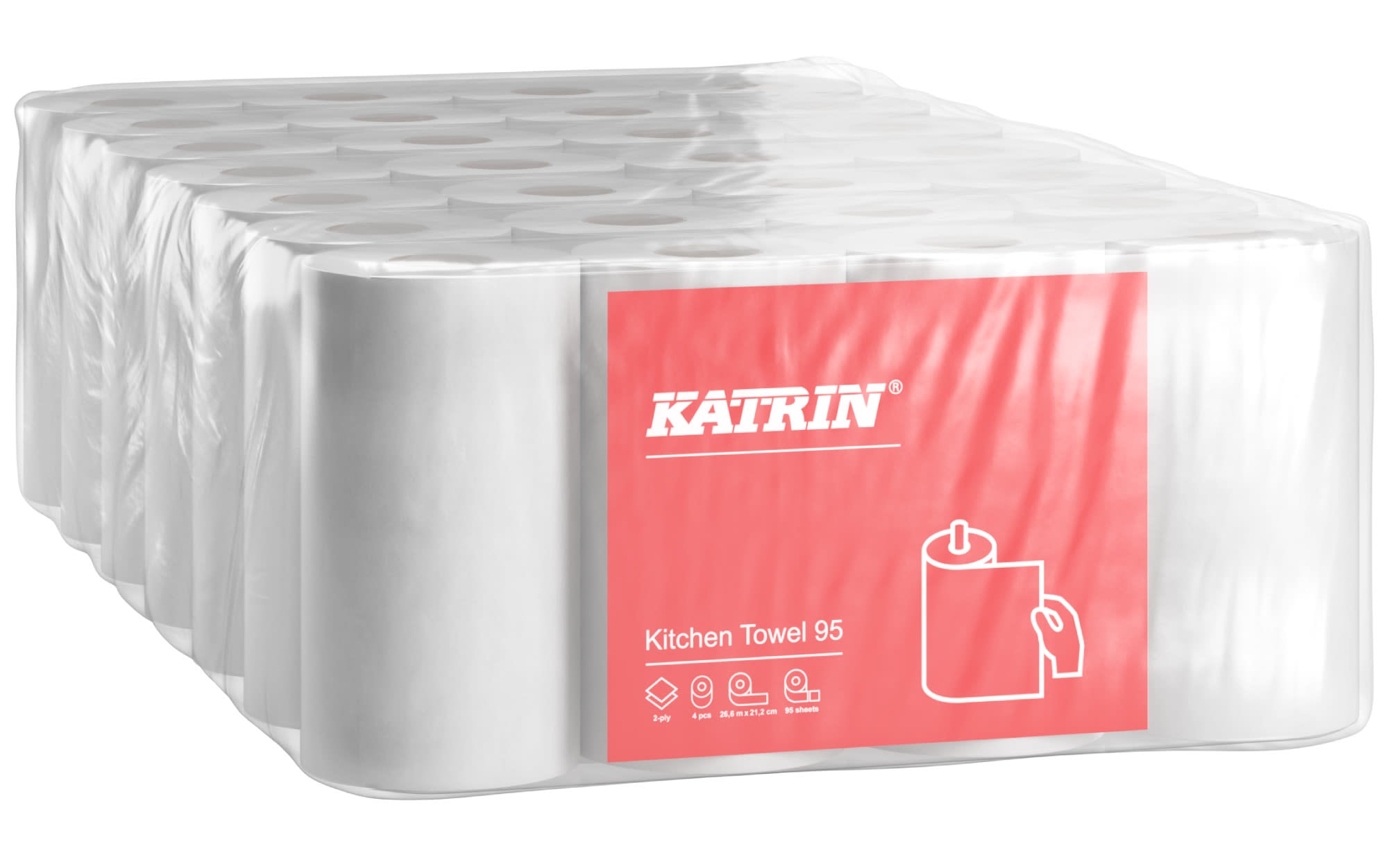 Kjøkkenrull Katrin 95 26,6m 2l