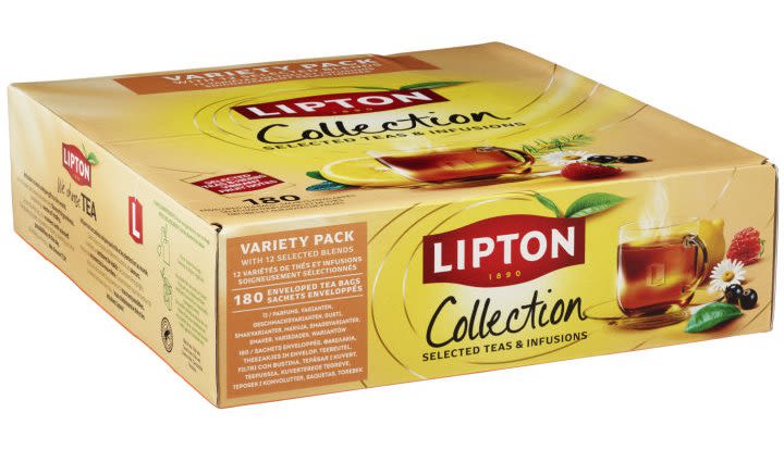 Te Lipton display 12 varianter 180stk
