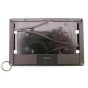 Kortholder skyv venstre nøkkelring sort