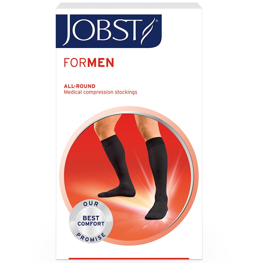 Kompresjon ForMen kne sort CT kl1 L
