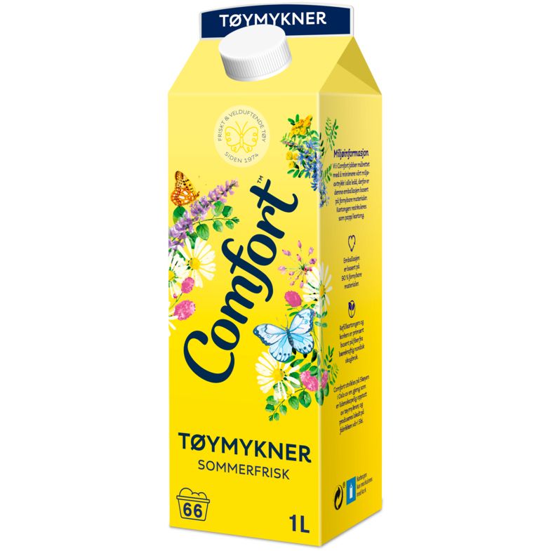 Tøymykner Comfort Sommerfrisk 1l
