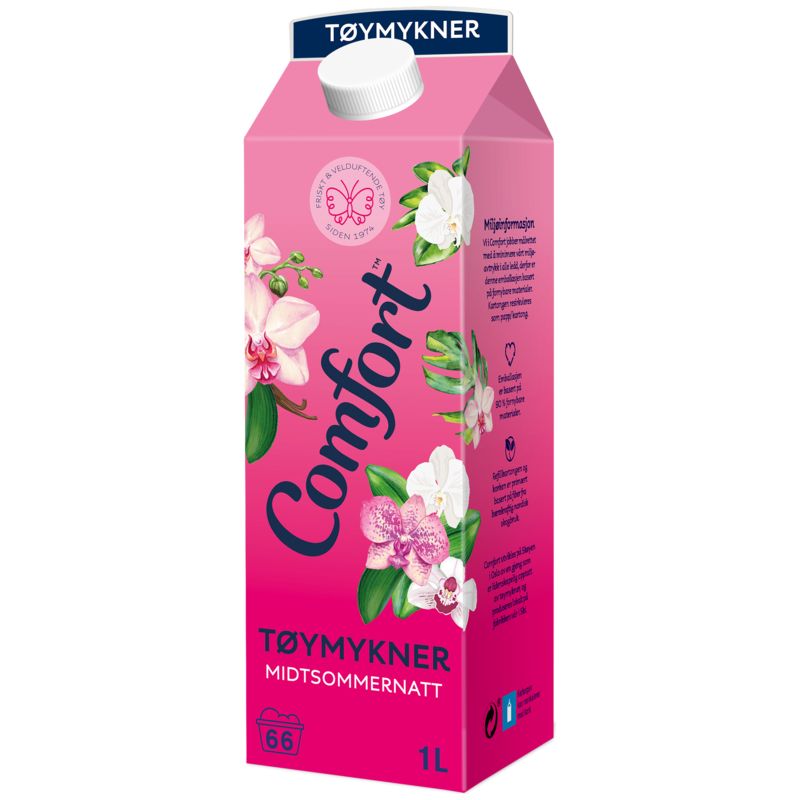 Tøymykner Comfort Midtsommernatt 1l