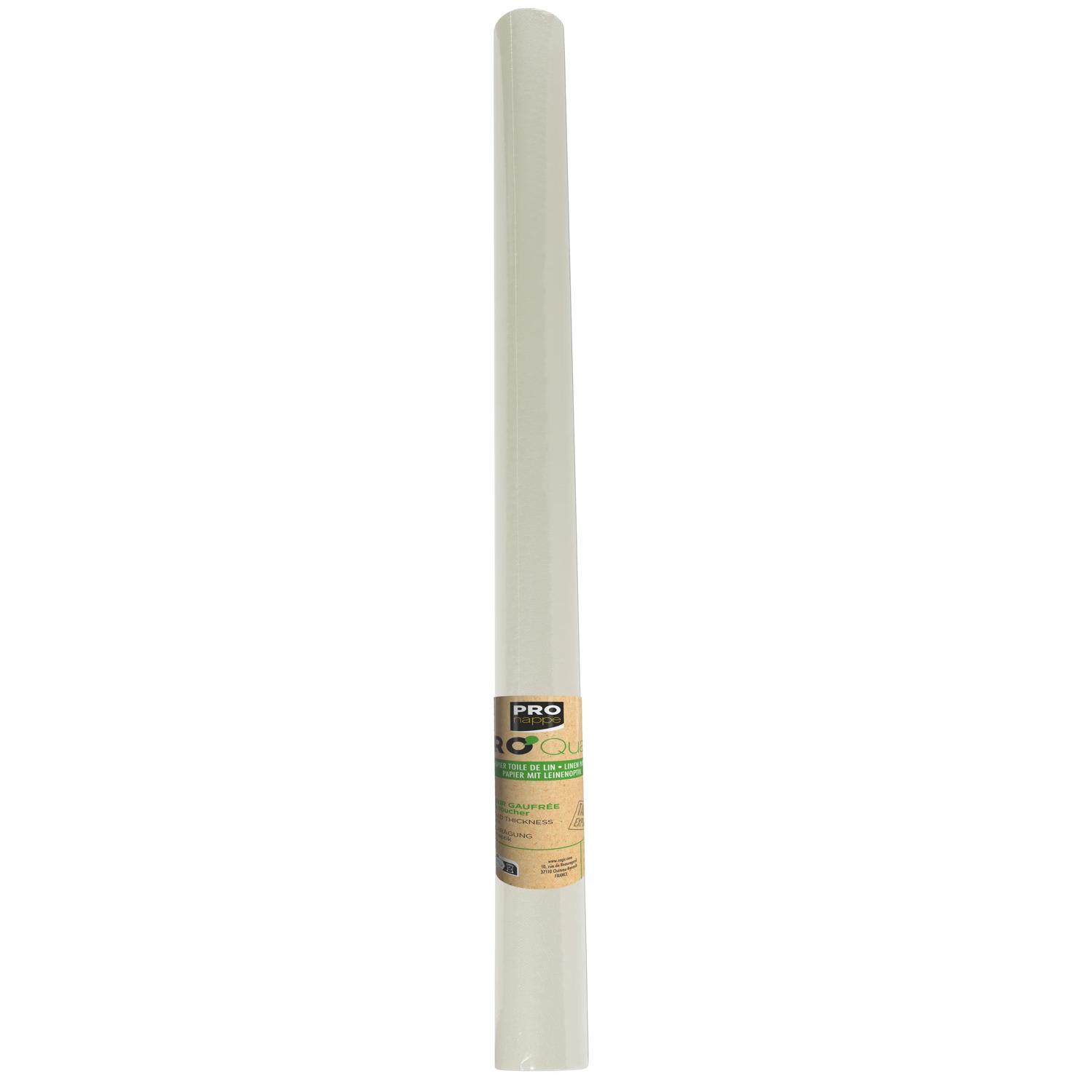 Duk papir rull 1,18x20m hvit
