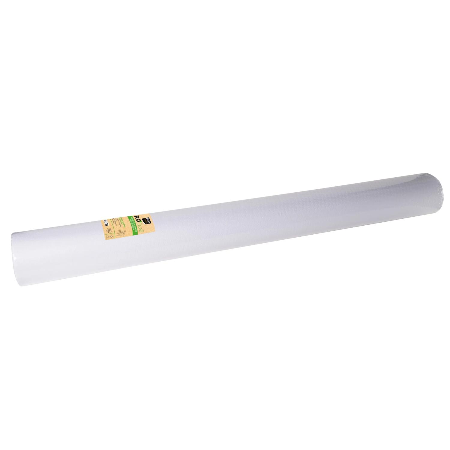 Duk papir rull 1,18x50m hvit