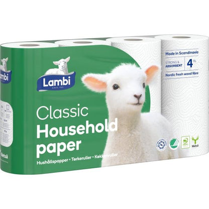 Kjøkkenrull Lambi Classic 12,3m 2l