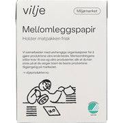 Mellomleggspapir 500Ark Vilje