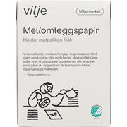 Mellomleggspapir 500Ark Vilje