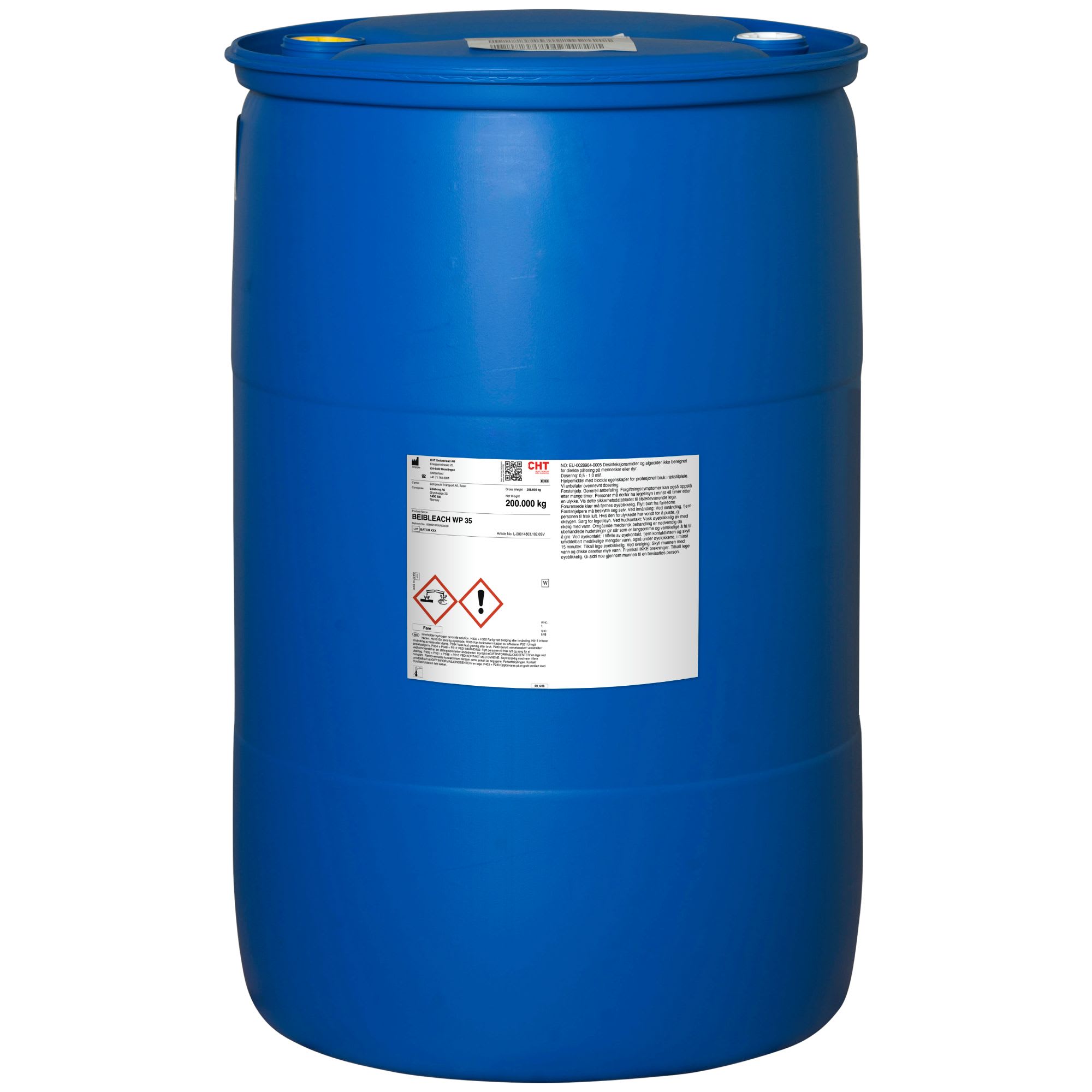 Bleke-/desinf. Beibleach WP 35 200kg