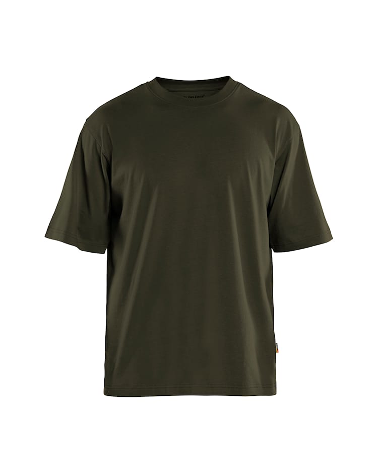 T-shirt Avslappet P.form Skogsgrønn 2XL