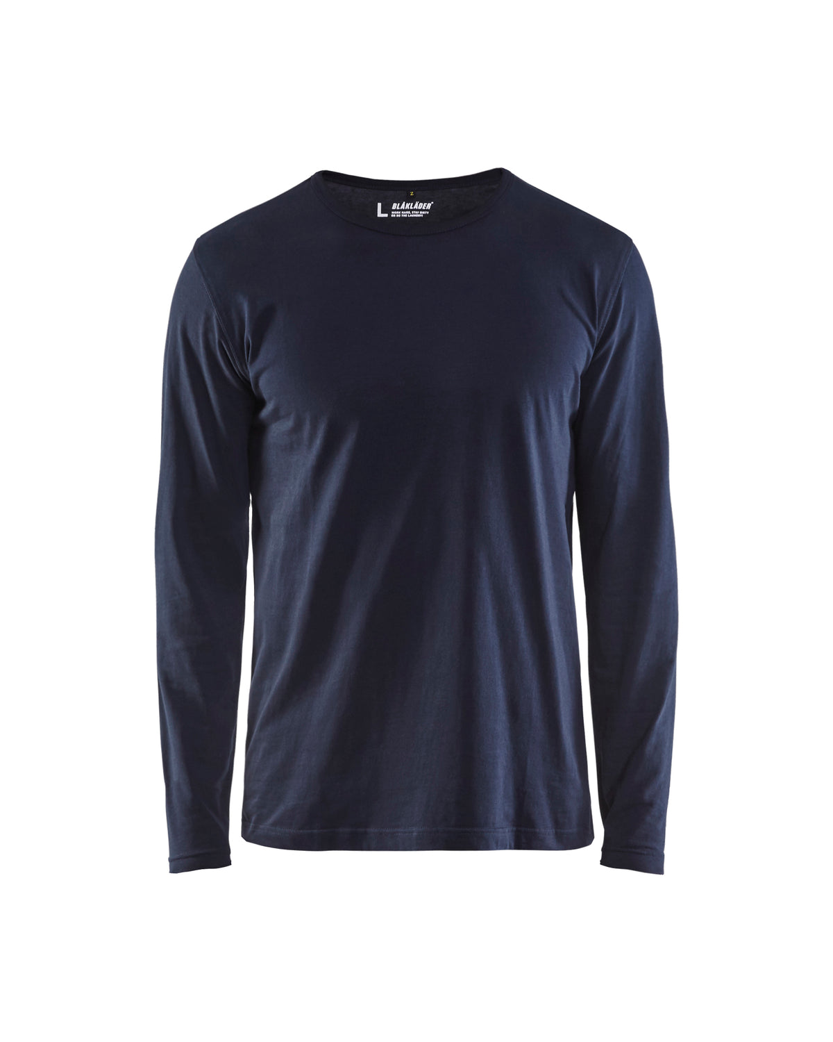 T-shirt Langermet Marineblå 2XL