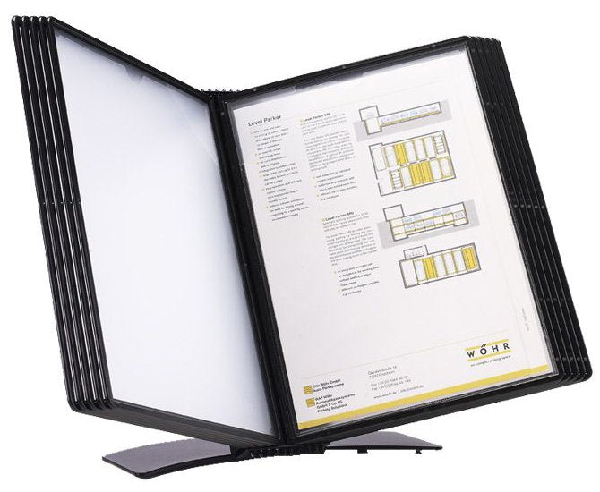 Borddisplay Easymount A4 for 10 Lommer