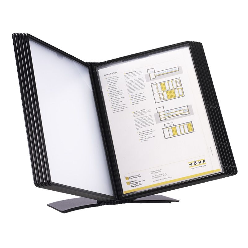 Borddisplay Easymount A5 for 10 Lommer