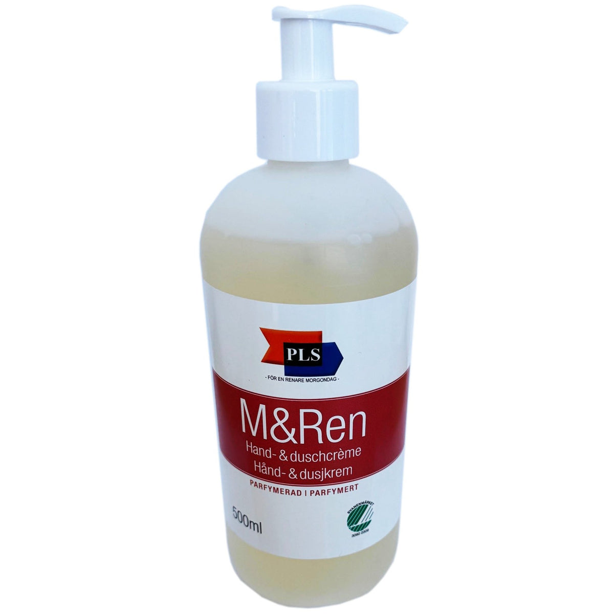 Hånd og dusjsåpe M&Ren 500ml m/pumpe MP