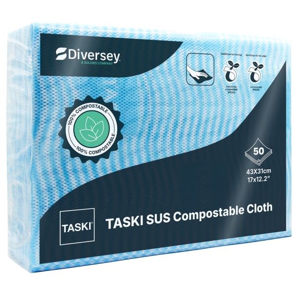 Klut engangs TASKI SUS 43x32cm blå