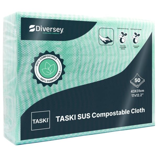 Klut engangs TASKI SUS 43x32cm grønn