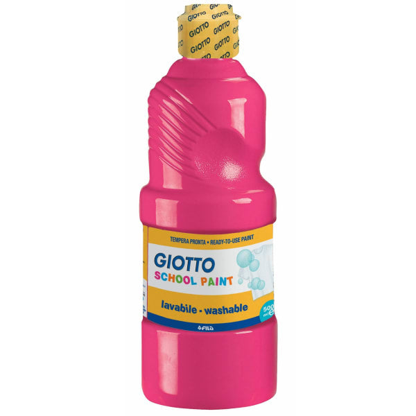 Skolemaling Giotto 500ml rød