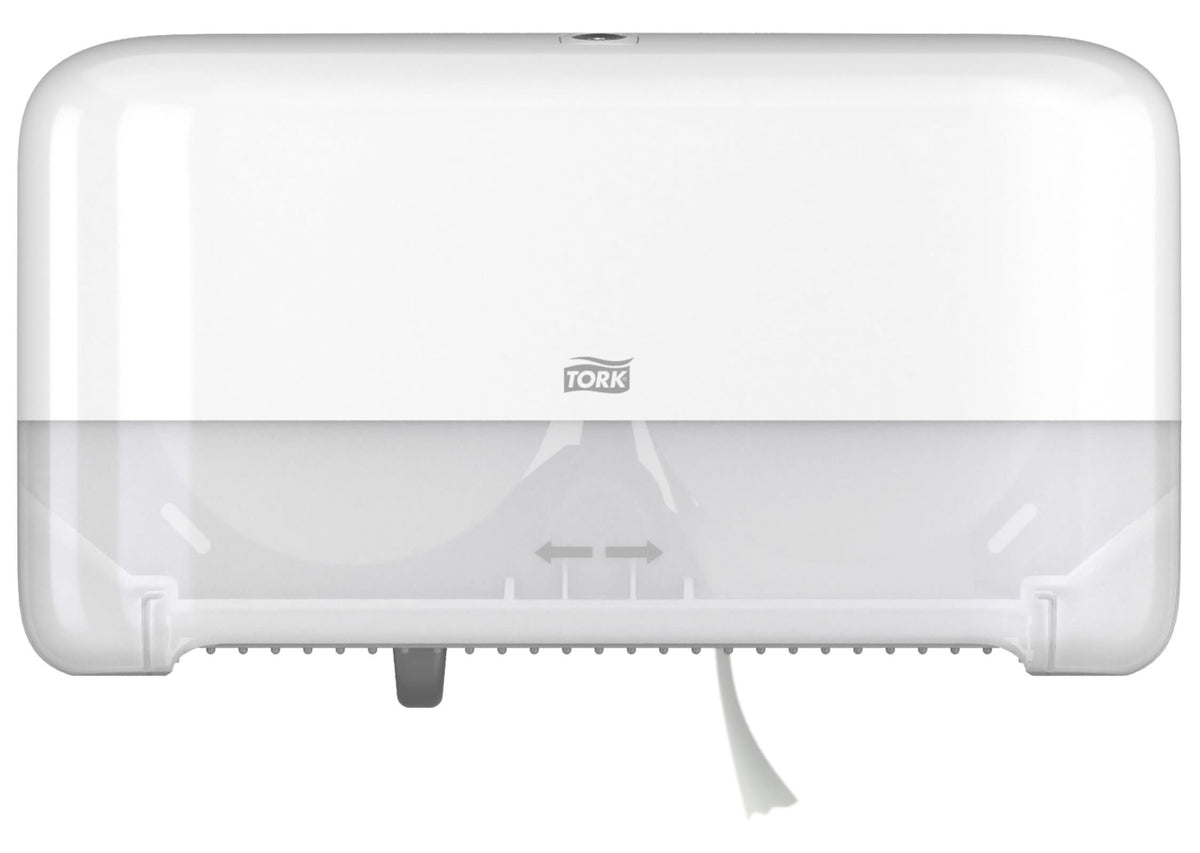 Dispenser Tork T7 toalett Twin hvit