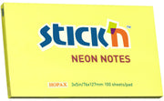 Notatblokk Stick'n 76x127 gul