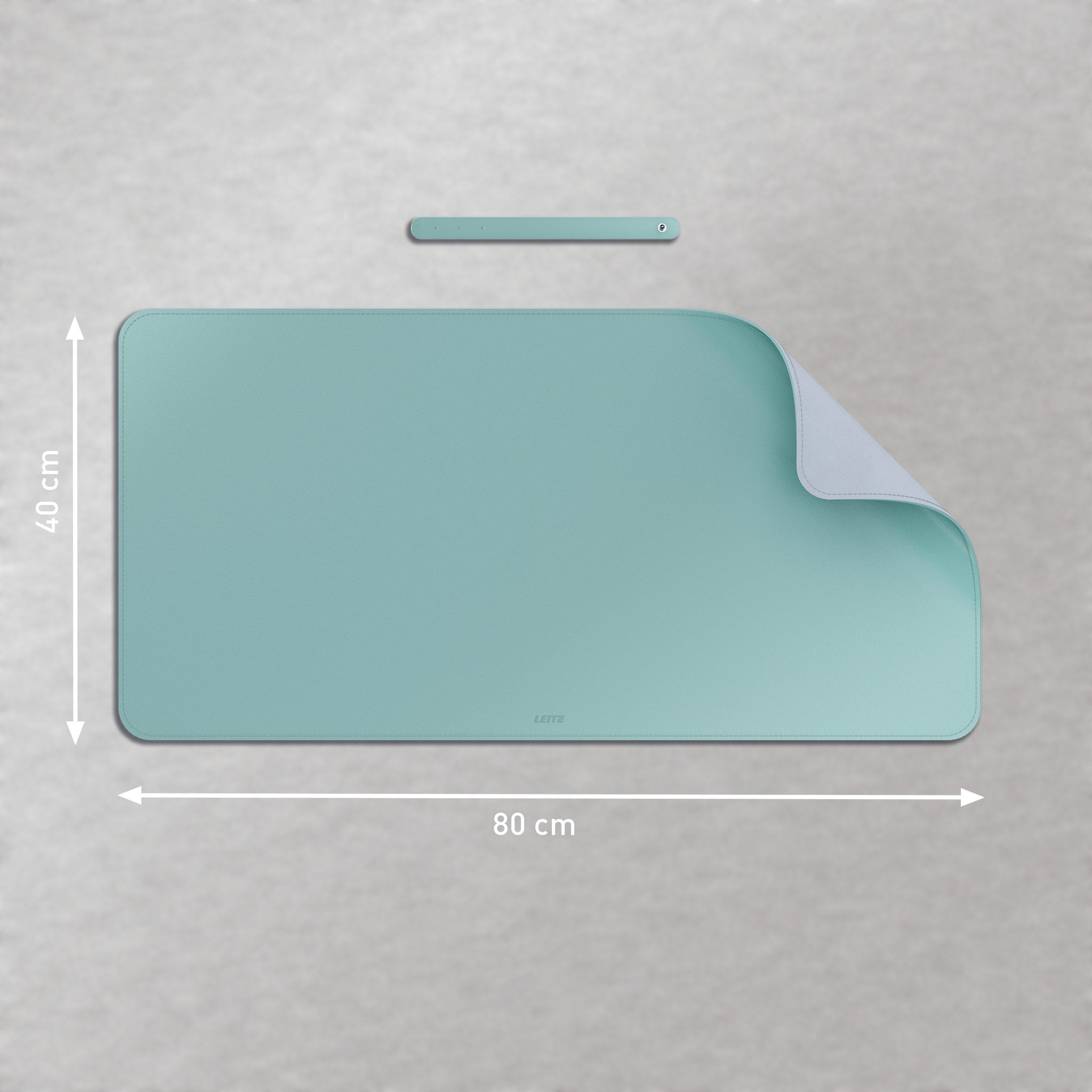 Skriveunderlag Leitz 40x80cm Mint