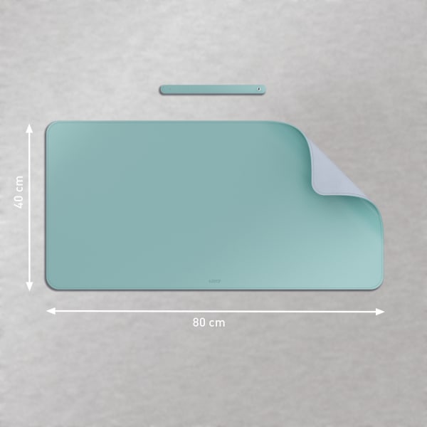 Skriveunderlag Leitz 40x80cm Mint