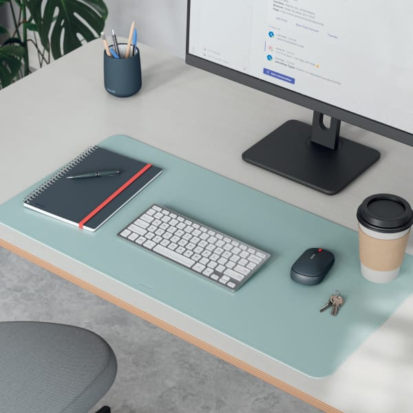 Skriveunderlag Leitz 40x80cm Mint