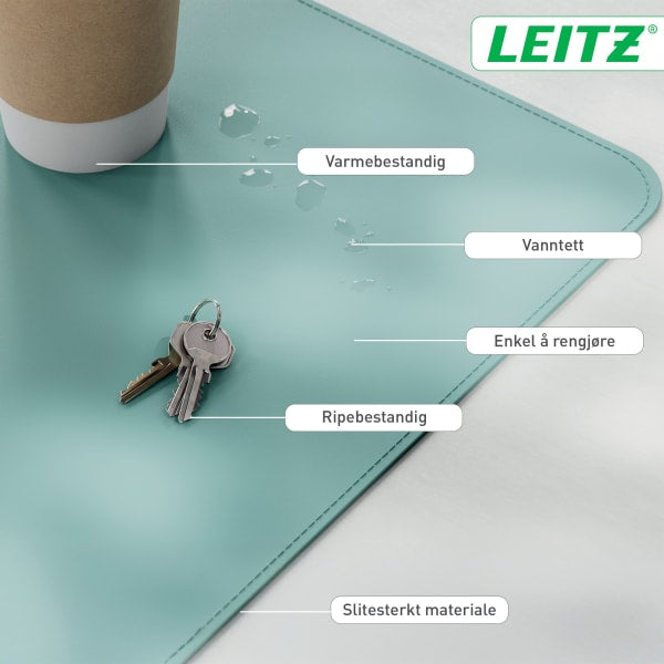 Skriveunderlag Leitz 40x80cm Mint