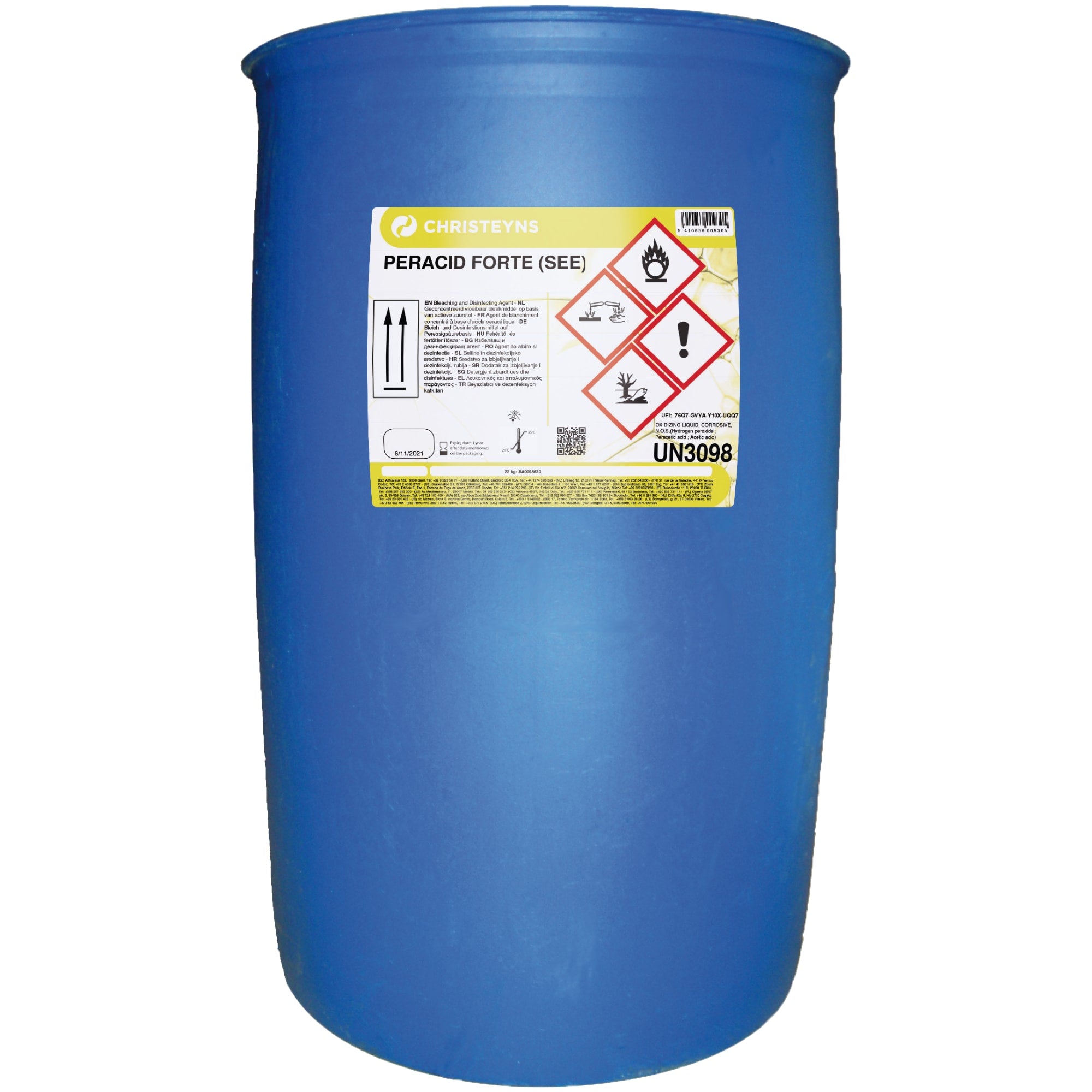 Blekemiddel Peracid Forte 220kg