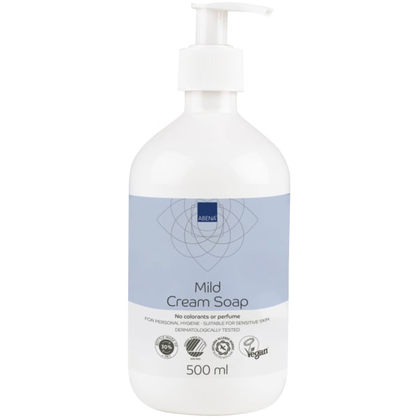 Kremsåpe pumpe u/parfyme 500ml