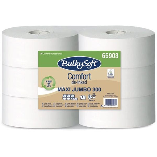 Toalettpapir Bulkysoft 300m 2l