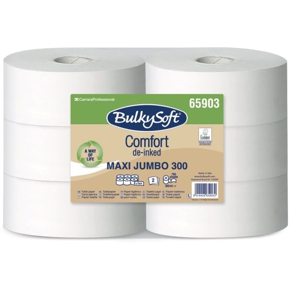 Toalettpapir Bulkysoft 300m 2l
