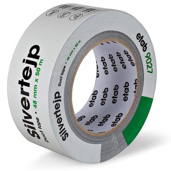 Tape lerret ETAB 9027 48mm x 50m sølv
