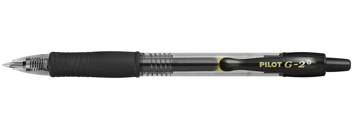 Rollerpenn Gel Pilot G2 0.7mm sort