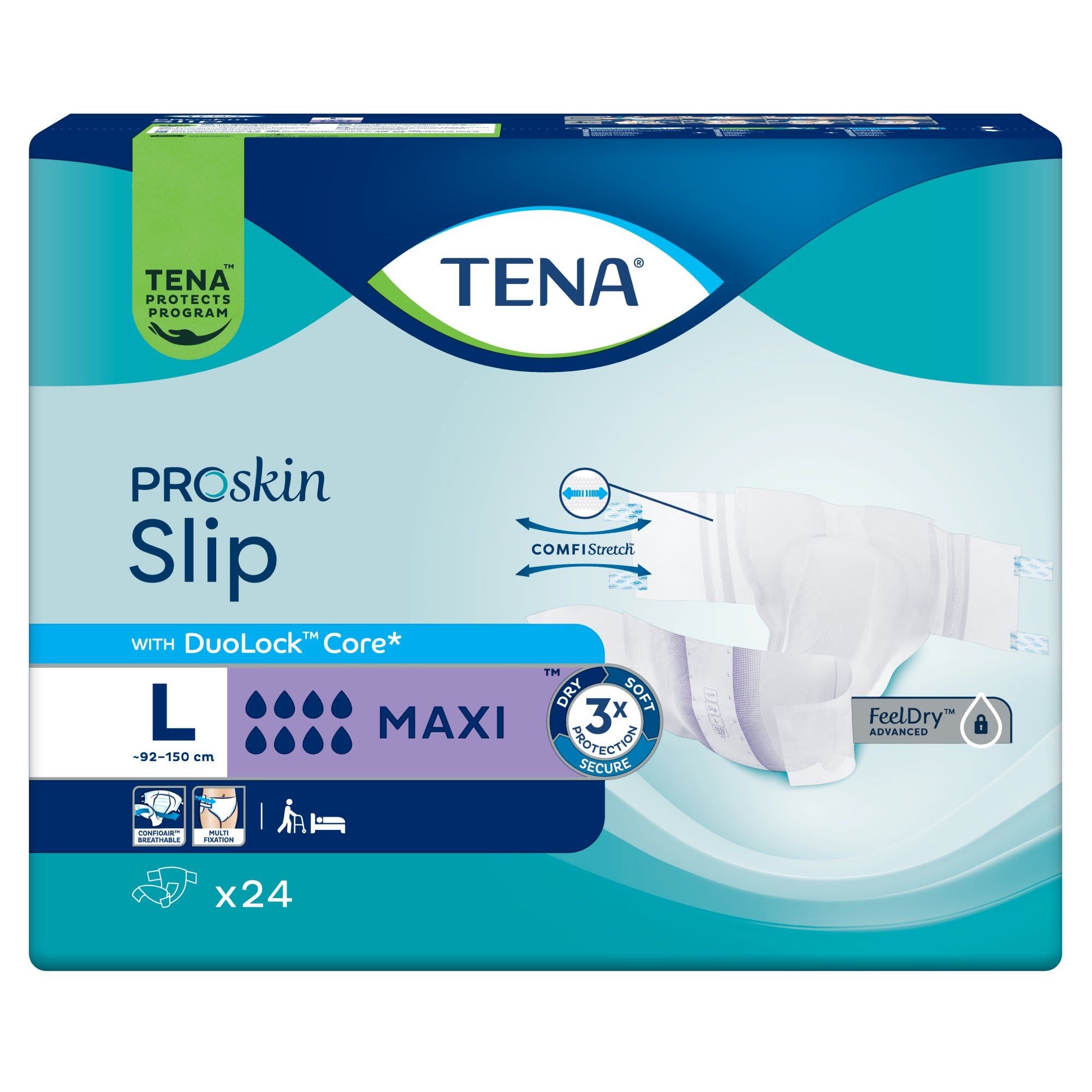 Bleie TENA Slip Maxi L