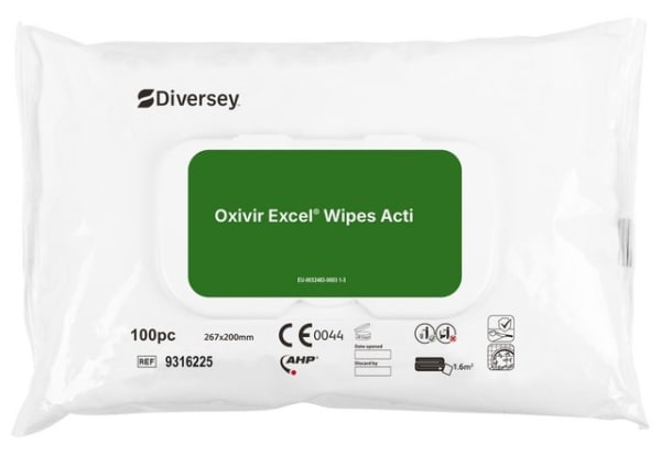 Desinfeksjon Oxivir Excel Wipes (100)