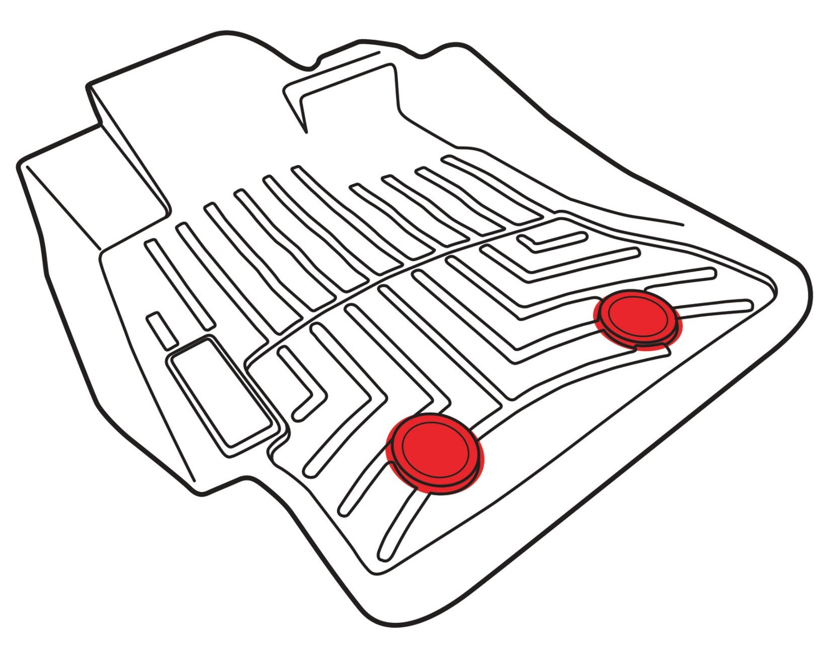 Tape Dual Lock SJ-4570 25mmx46mx1,7mm