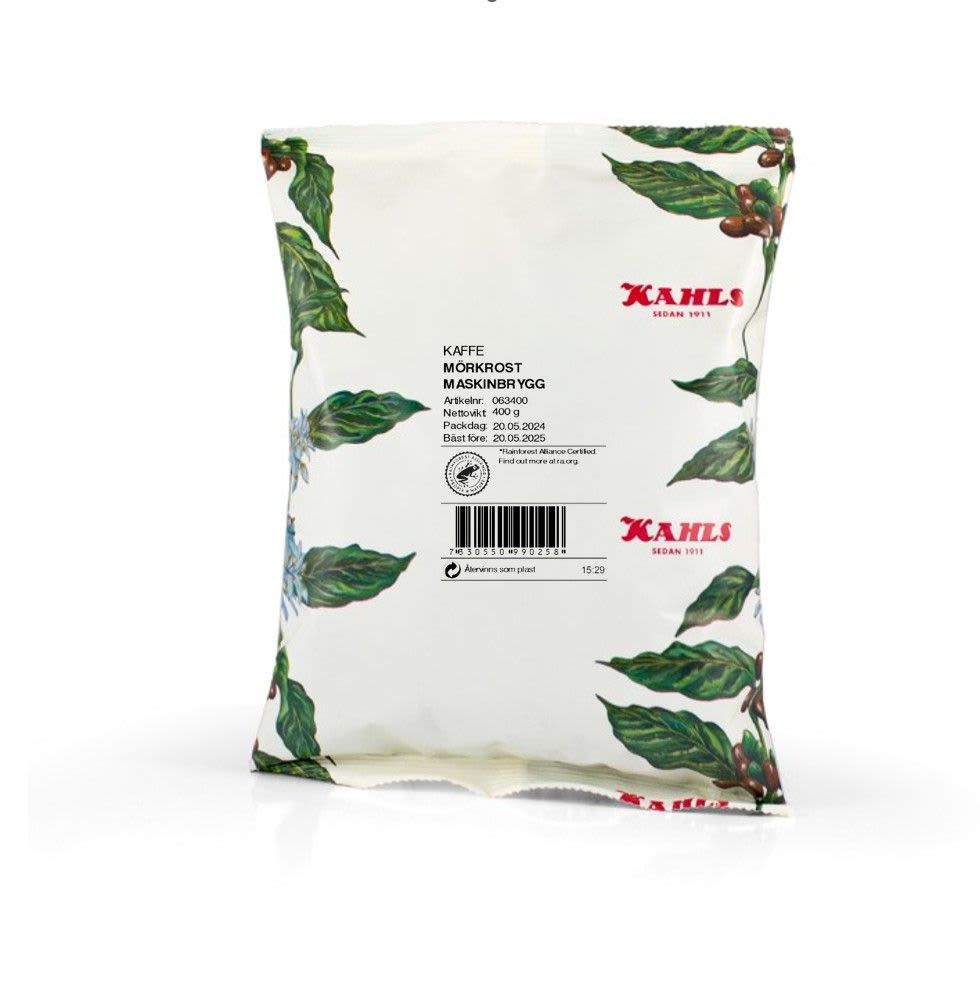 Kaffe Kahls darkroast filter 400g RFA