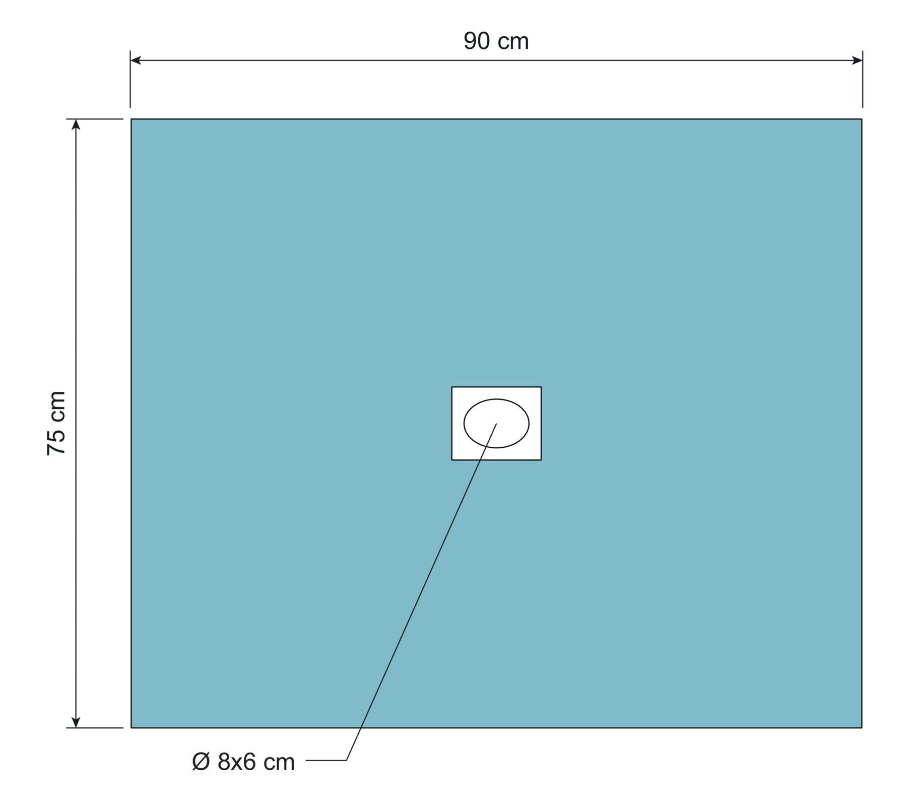 Hullduk Barrier Selvklebende 75x90cm