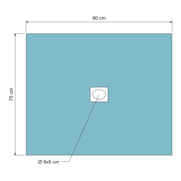 Hullduk Barrier Selvklebende 75x90cm