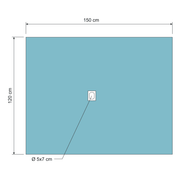 Hullduk Barrier Selvklebende 120x150cm