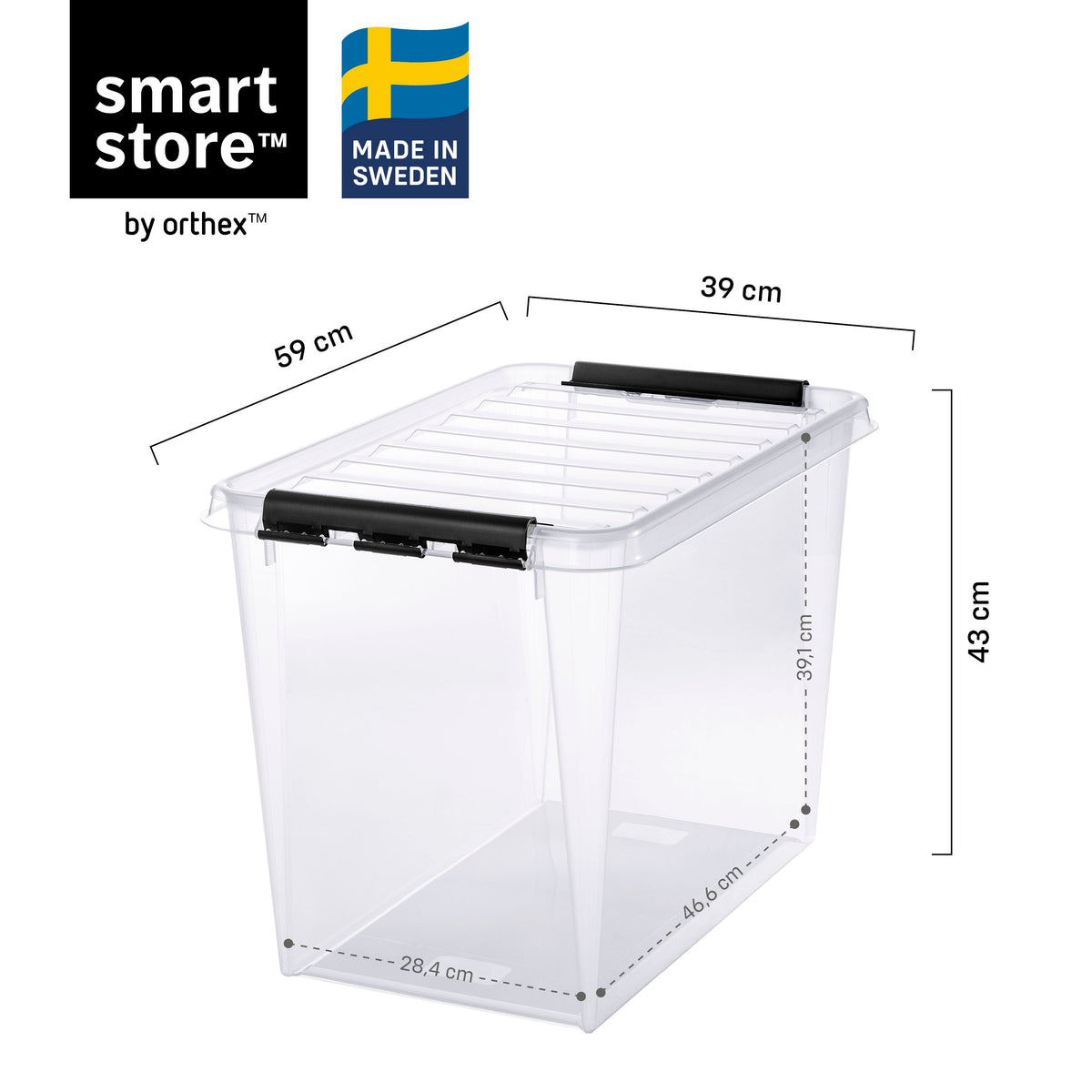 Oppbevaringsboks SmartStore Classic 66L